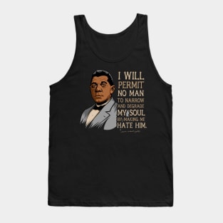 Booker T Washington Quote Gift for Black History Month Tank Top